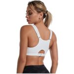 Womens Zip Front Sports Bras